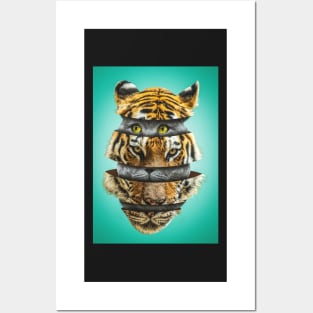 Masquerade Tiger Posters and Art